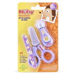 Set Uñas Nuby Morado