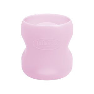 Funda Para Biberón De Vidrio De 9 oz. Rosa Light