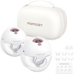 Momcozy - M5 Extractor de leche Manos libres (DOBLE)