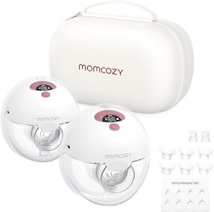 Momcozy - M5 Extractor de leche Manos libres (DOBLE)